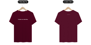 Nome do produto T- shirt Quality - Viciado em endorfina - COLORIDO