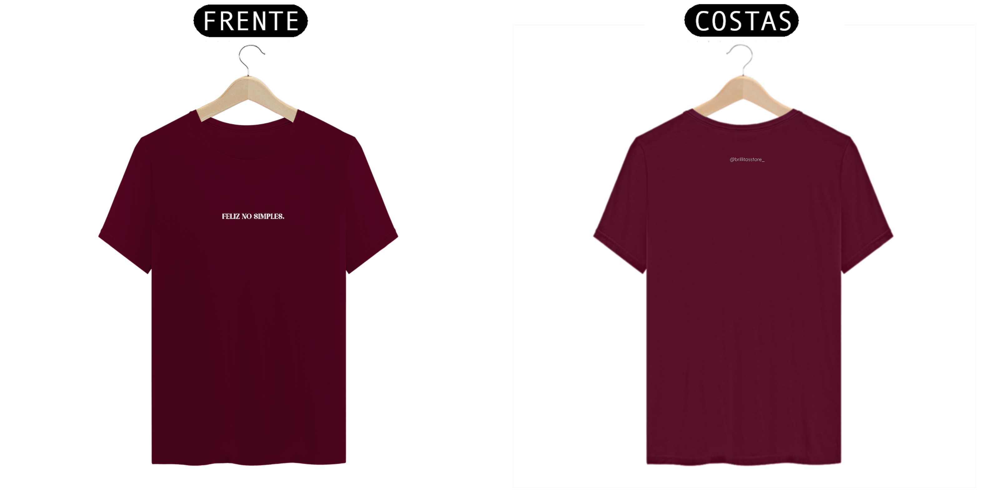 T- shirt Quality - Feliz no simples - COLORIDO