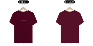 Nome do produto T- shirt Quality - A vida presta - COLORIDO