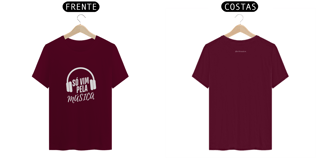 Nome do produto T- shirt Quality - Só vim pela Música - COLORIDO