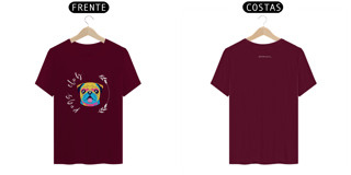 Nome do produto T- shirt Quality - Pugs CLUB - COLORIDO