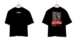 Nome do produto Camisa Oversized Preta AYRTON SENNA