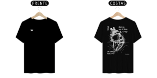 Nome do produto CAMISA HEART PRETA