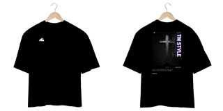 Nome do produto CAMISA OVERSIZED PRETA TM STYLE 