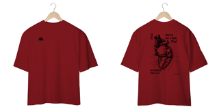 Nome do produto CAMISA OVERSIZED HEART BRANCA TM STYLE