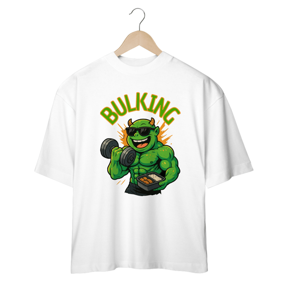 Camiseta Oversized - Trivus Bulking (Frente)