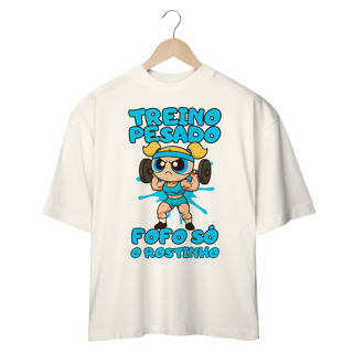 Nome do produtoCamiseta Oversized - Trivus Lindinha Gym (Frente)