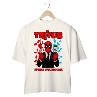 Nome do produtoCamiseta Oversized - Trivus Deadpool (Frente)