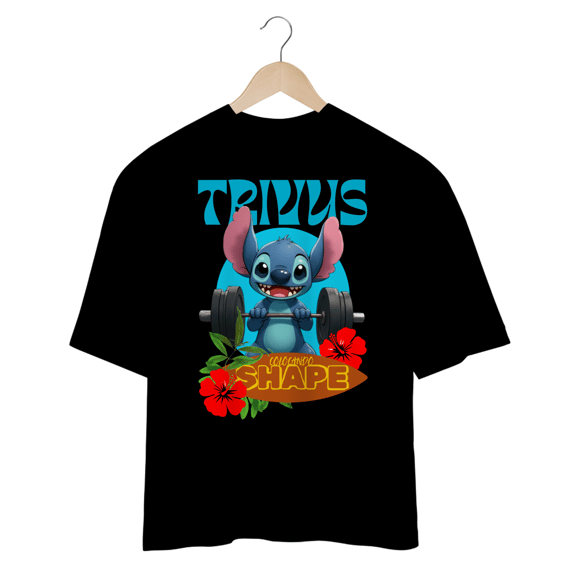 Camiseta Oversized - Trivus Stitch Shape