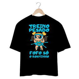 Camiseta Oversized - Trivus Lindinha Gym (Frente)