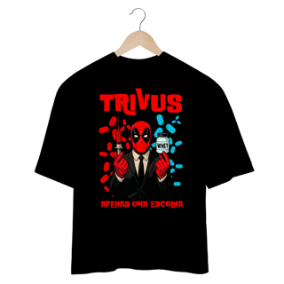 Nome do produtoCamiseta Oversized - Trivus Deadpool (Frente)