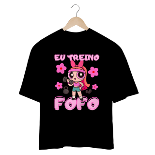 Nome do produtoCamiseta Oversized - Trivus Florzinha Gym (Frente)
