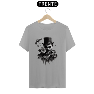 Nome do produto Camiseta clássica - Joker grafite.