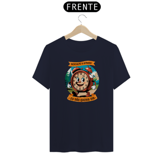 Nome do produto Desculpe o atraso - Camiseta Prime