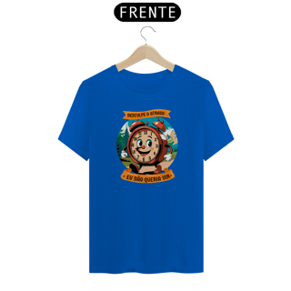 Nome do produto Desculpe o atraso - Camiseta Prime