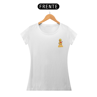 Nome do produto Hoje eu escolho a violência - Camiseta Baby Long