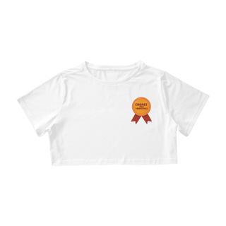 Nome do produto Chorei mas terminei -  Camiseta Cropped