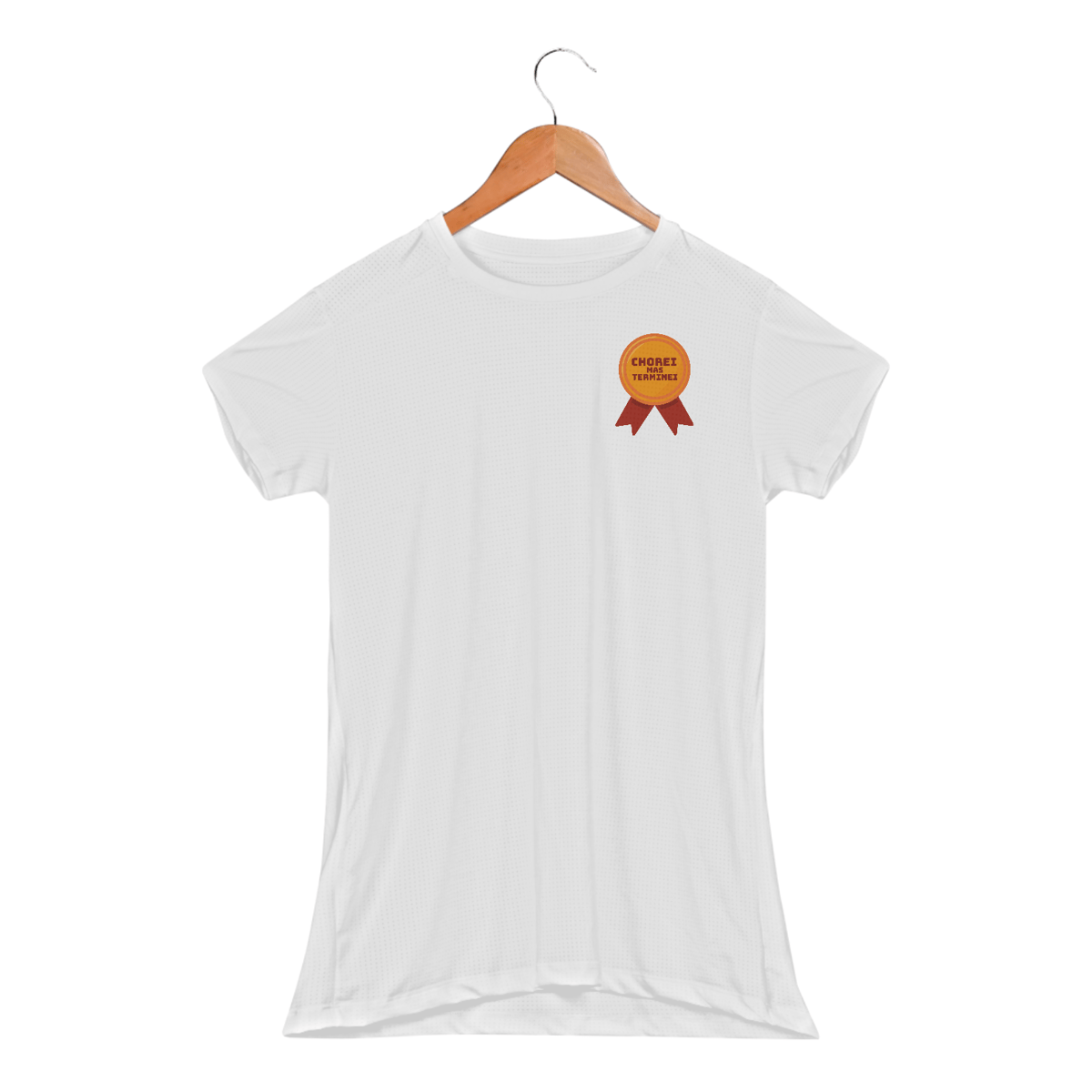 Nome do produto: Chorei mas terminei -  Camiseta Baby Long Sport Dry Uv