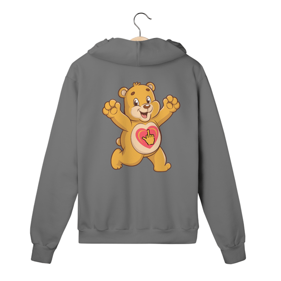 Ursinho Odioso - Moletom Prime Com Zíper