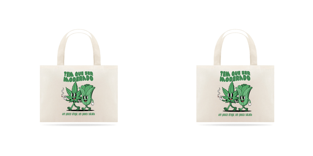 Nome do produto: Tem que ser moderado - Bolsa