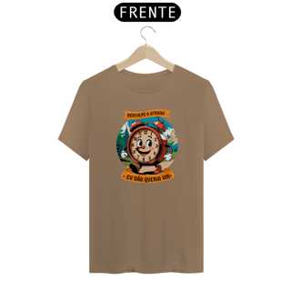 Nome do produto Desculpe o atraso - Camiseta Prime