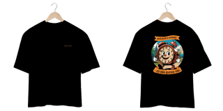 Nome do produto Desculpe o atraso - oversized