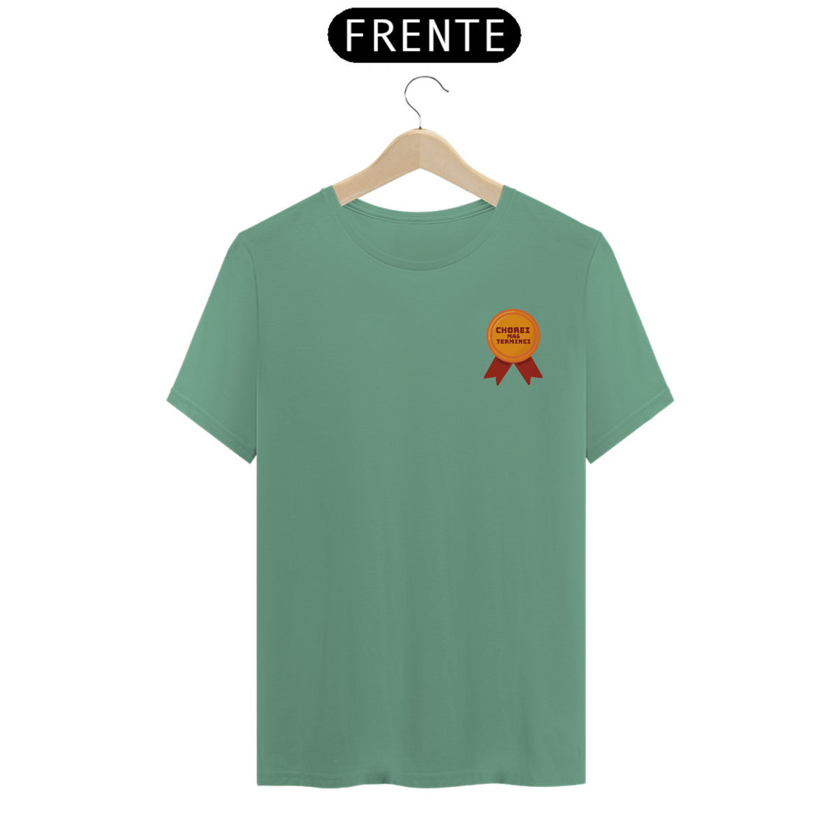 Nome do produto: Chorei mas terminei - camiseta estonada