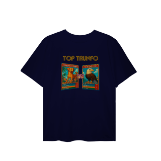 Nome do produto Top Trunfo: Vira-Lata Caramelo vs Águia Americana - Camiseta Plus Size
