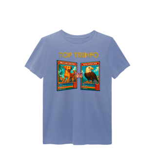 Nome do produto Top Trunfo: Vira-Lata Caramelo vs Águia Americana - Camiseta  Estonada