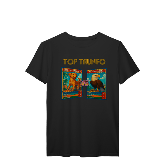 Top Trunfo: Vira-Lata Caramelo vs Águia Americana - Camiseta  Prime