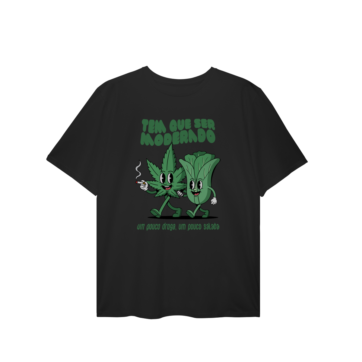 Nome do produto: Tem Que Ser Moderado - Camiseta Plus Size