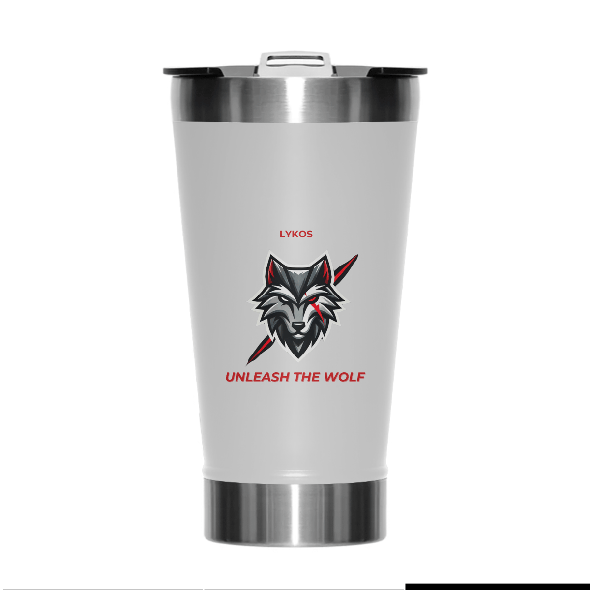 Nome do produto: Copo Térmico Lykos – Unleash The Wolf Edition