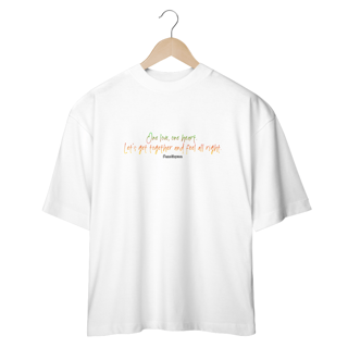 Nome do produto OVERSIZED - ONE LOVE