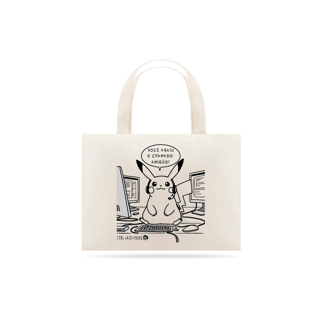 ECOBAG - PIKACHU DO SUPORTE