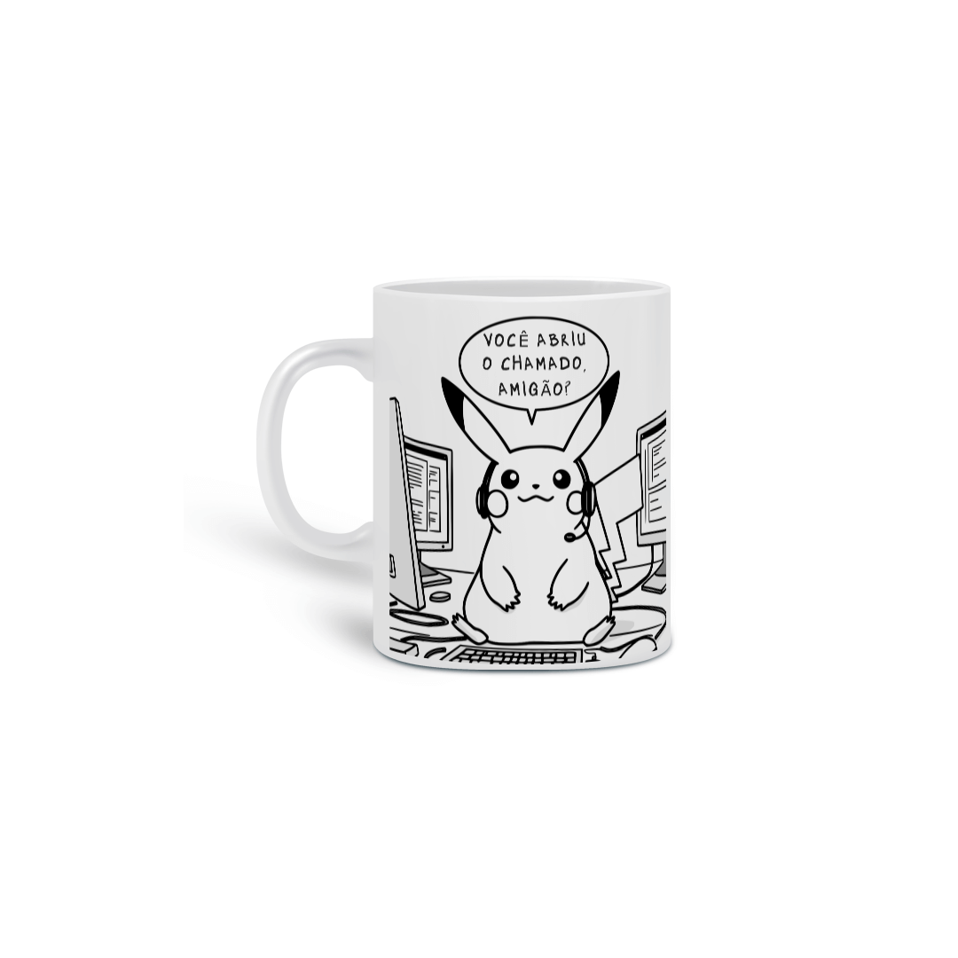 CANECA - PIKACHU DO SUPORTE