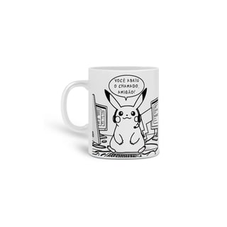 CANECA - PIKACHU DO SUPORTE