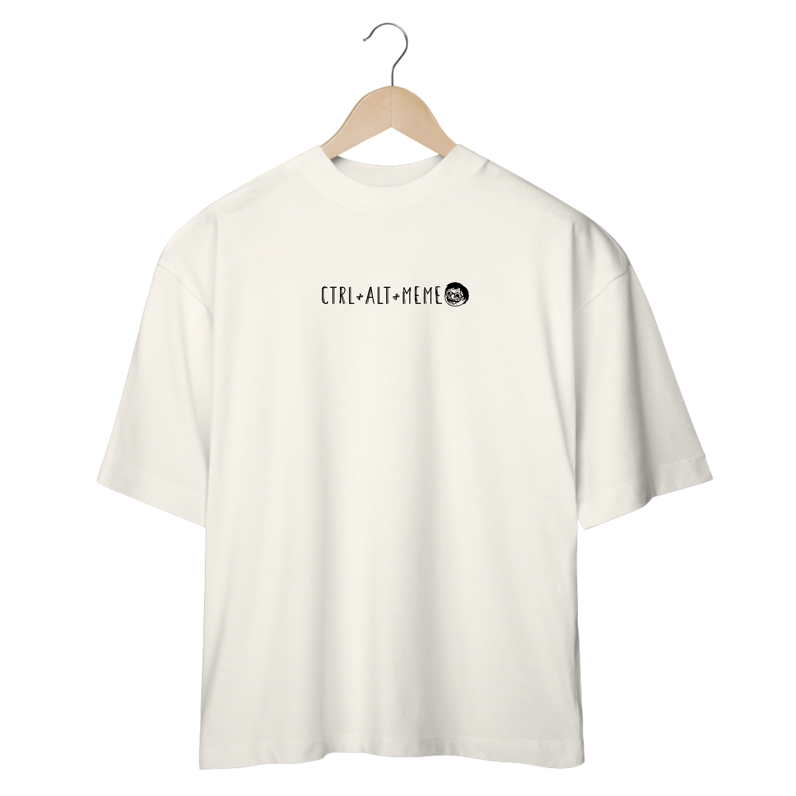CAMISETA OVERSIZED - CTRL+ALT+MEME