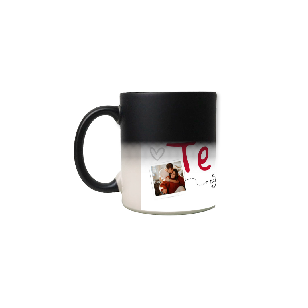 Caneca personalizada, magica, para presentea a pessoa amada