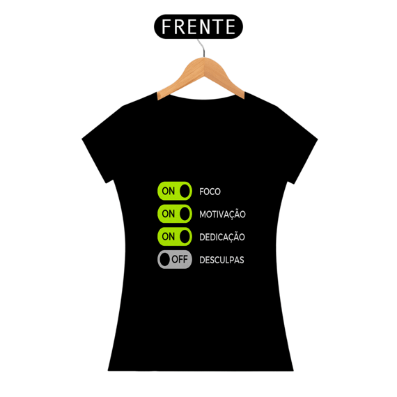 Camiseta moda Fitness, motivacional.