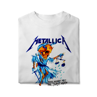 Nome do produto METALLICA - CAMISETA OVERSIZED