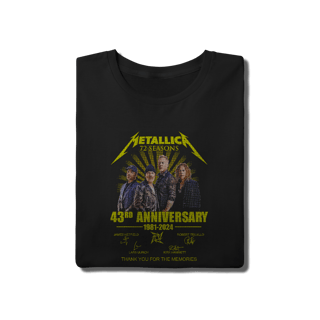 Nome do produto METALLICA - CAMISETA QUALITY