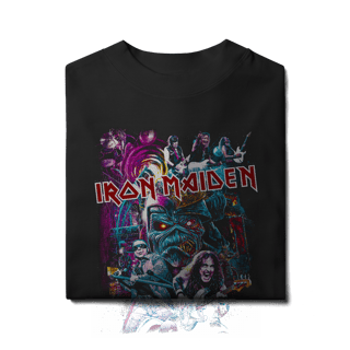 Nome do produto IRON MAIDEN - CAMISETA OVERSIZED