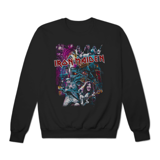 Nome do produto IRON MAIDEN - MOLETOM PRIME FECHADO