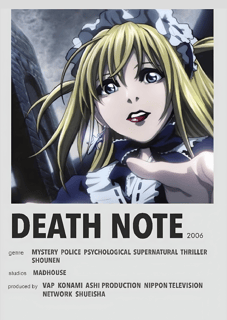 Nome do produtoDeath Note