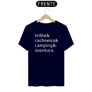 Nome do produto Camiseta Trilha & Cachoeira & Camping & Aventura 2