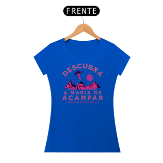 Nome do produto Baby look Descubra a Magia de Acampar