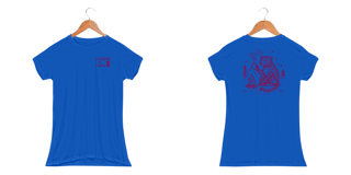 Nome do produto Baby look Dry UV Camping & Coffee (Onça)