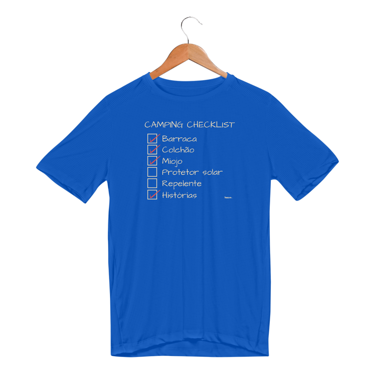 Nome do produto: Dry UV Camping Checklist