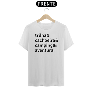Nome do produto Camiseta Trilha & Cachoeira & Camping & Aventura 1