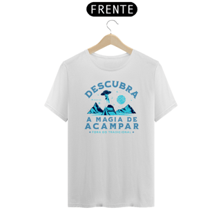 Nome do produto Camiseta Descubra a Magia de Acampar 2